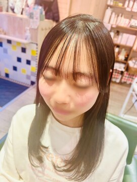 アミ ヘアコミュニティ(amie hair community) ポイントストレート