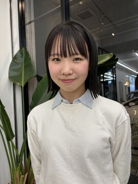 サンド 大阪梅田(sand) @eri_sand_ ボブルフ/似合わせカット/メルティーカラー