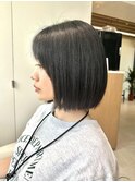 小顔似合わせカット【ボブ】くすみベージュ☆20代～50代☆