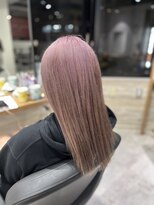 リーオオサカ(Lee Osaka) Wカラー×ピンクベージュ×東芽生