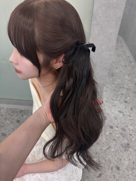 ボタン ハカタ(VOTAN hakata) 【中村珠梨】グレージュ/透明感カラー/透け感カラー