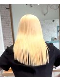 似合わせカットメルティカラー着物フェミニンロング