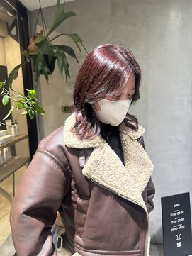 エデル(edel) ワンカラーでできるレッドカラー！