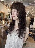 ロングパーマクセ毛風パーマスパイラルパーマ20代30代40代