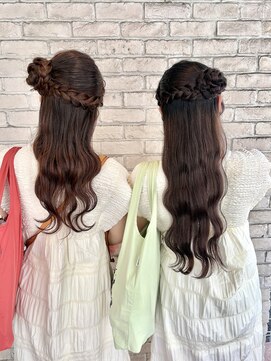 ハウス(HAUS.) お揃いヘアにおすすめ!くるみちゃんヘア!