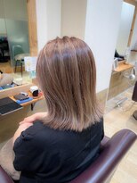 ステラバイケンジ 藤沢(STELLA by KENJE)&nbsp;白髪ぼかし細めハイライト30代40代50代グレージュ