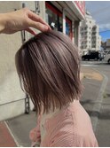 【noble】切りっぱなしボブ