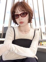 スタニング 渋谷(STUNNING.)&nbsp;レイヤーボブ/切りっぱなしボブ#外はねボブ#ブラウンカラー