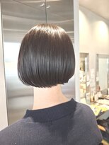 オーガニック リブ 川越(organic+live)&nbsp;ウィンター◎ミニストレートボブ×透明感ラベンダーアッシュ