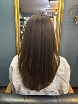 ユニコヘア(unico hair)&nbsp;ベージュ×レイヤー