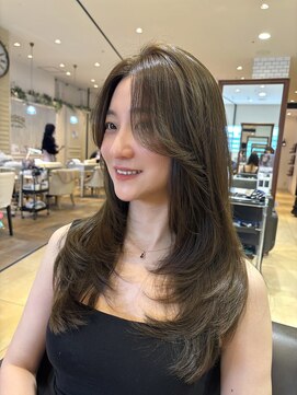 メゾン アネックス(Maison Annex) 心斎橋/韓国ヘア/レイヤーカット/ブリーチなしダブルカラー