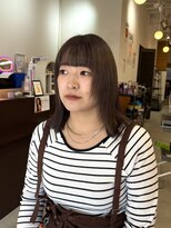 ラック 津田沼(LUCK)&nbsp;グレージュ/津田沼/韓国ボブ/ケアブリーチ/似合わせカット