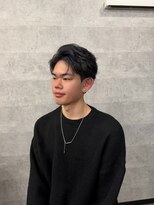 メンズカット バイ ソイクフ(メンズカット by SOY-KUFU) 20代30代40代◎刈り上げセンターパートニュアンスパーマ