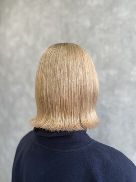 ランガリ ヘアアンドスパ(Rangali Hair&Spa) 【別府　ランガリ】外ハネボブ、くびれ巻き