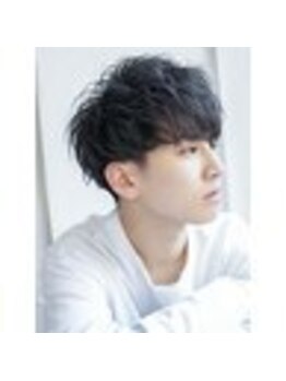 ペルシュ(Perche)の写真/メンズパーマ＆眉カットで好印象！ツイストスパイラルも◎ヘッドスパで極上リフレッシュ♪