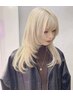カット＋ハイブリーチ（ブリーチ2回＋カラー）＋トリートメント/￥20000