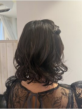 ネオリーブシェリエ 浅草店(Neolive cherie) ボブゆるふわヘアセット