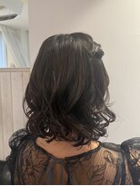 ネオリーブシェリエ 浅草店(Neolive cherie) ボブゆるふわヘアセット