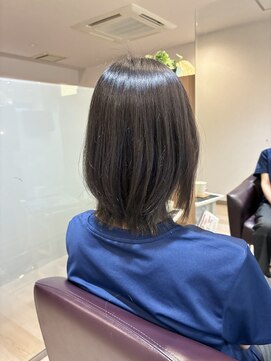 エル バイ ファースト(L by first) 【L by first】髪質改善【輝髪】×シルバーグレージュ
