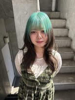 ミキサ フレア(MIXSA FLARE)&nbsp;choco mint color ケアブリーチカラー