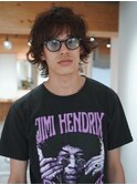 ニュアンス大人ミディアムパーマ