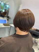 アース 南福島店(HAIR&MAKE EARTH)&nbsp;グレージュandくびれのあるショート
