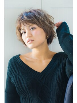 リル 7F 銀座(Rire) 【Rire-リル銀座-】無造作☆くせ毛風ショート