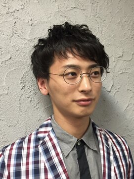 ヒロギンザ 浜松町店(HIRO GINZA) サカナクションボーカル風メンズパーマ<ヒロ銀座/メンズ/理容室>