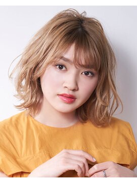 タヤ 自由が丘店(TAYA) ２０代３０代４０代大人かわいい小顔ひし形外ハネミディアム