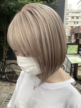 ナイン ヘアースタジオ(NINE Hair Studio) ミルクティーベージュ