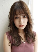 エル 横浜(eL)&nbsp;【eL 横浜】大人フェミニン　顔周りレイヤー　小顔　(大島)