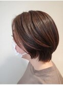 軽めシンプルボブ