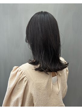 トップヘアー 中庄店(TOP HAIR fuapua) アッシュグレー【透明感/あわい】カラー