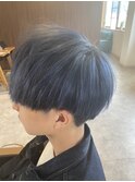 20代30代メンズクラウドマッシュ丸み束感ビジカジトレンド