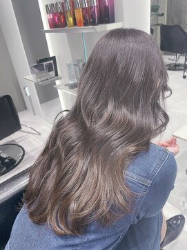 ベール(Vale) 髪質改善カラー×パープルアッシュ