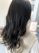 ヘアサロン ハダル(hair salon HADAR) インナーカラーデザイン☆　ミルクティーベージュ　ブリーチ必須