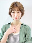 ミニショート_チェリーブラウンフェミニンロング_8723