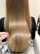 ロンド(ROND) 褒められて下さい。艶髪ブロンドベージュロング