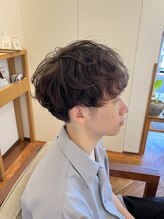 ナチュラルパーマ[北越谷/越谷メンズパーマ/ツイストパーマ/ツイストスパイラルパーマ/学割U２４/縮毛矯正]