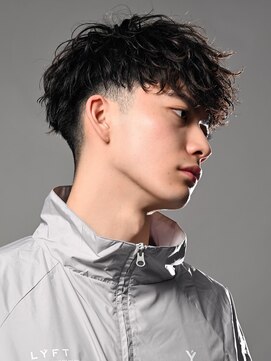 リップス 表参道店(LIPPS) スペインカール【ツーブロック刈り上げ】