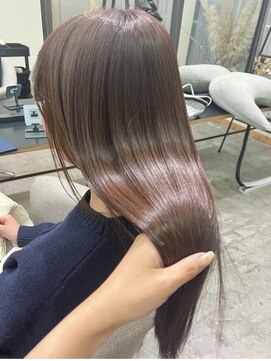 エイト 半田(EIGHT) 艶髪カラー×ロング