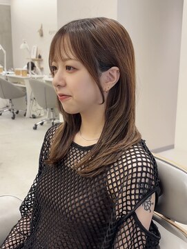 ルッカヨドヤバシ(RUCCA yodoyabashi) 顔周りカット[肥後橋/本町]