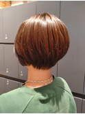 大人かわいいショートボブ