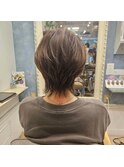 ふんわり大人ショートヘア
