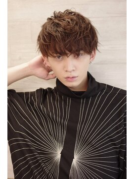 アンダー(ANNDER) グランジマッシュショート(ANNDER)メンズ/ツイスパ/スパイラル/