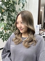 ベルヘアーデザイン 堺東(Belle hair Design)&nbsp;レイヤー/韓国風/レイヤーカット/ハイトーン/ケアブリーチ/堺東