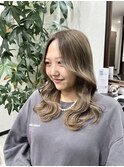 レイヤー/韓国風/レイヤーカット/ハイトーン/ケアブリーチ/堺東