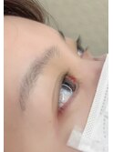 眉毛Waxとまつ毛パーマ