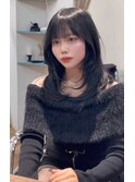 大人かわいいエギョモリミルクティーブラウン ひし形シルエット