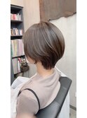 抜け感ボブでつくる、大人の可愛さ◎/艶感/大人ボブ